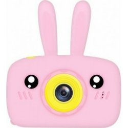 Παιδική Compact Φωτογραφική Μηχανή 3MP - Ροζ λαγουδάκι