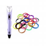 3D Pen με 10 Νήματα PLA 1.75mm - Μωβ