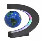 Μαγνητική αιωρούμενη υδρόγειος σφαίρα με φωτιζόμενη βάση - Μπλέ