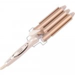 Kemei KM-1010 Ψαλίδι για Κυματιστά Μαλλιά 45W Gold