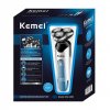 Kemei KM-5390 Περιστρεφόμενη Ξυριστική Μηχανή Προσώπου Επαναφορτιζόμενη Kemei KM-5390 Περιστρεφόμενη Ξυριστική Μηχανή Προσώπου Επαναφορτιζόμενη