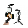 AY-49 Selfie Stick Τρίποδο Κινητού με Bluetooth Μαύρο AY-49 Selfie Stick Τρίποδο Κινητού με Bluetooth Μαύρο