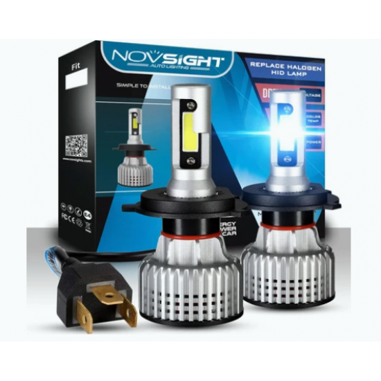 NovSight H4 A500-N12-H4 LED 12/24V 72W 2τμχ NovSight H4 A500-N12-H4 LED 12/24V 72W 2τμχ