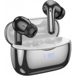 Hoco EQ16 Shine In-ear Bluetooth Handsfree Ακουστικά με Θήκη Φόρτισης Black Glaze