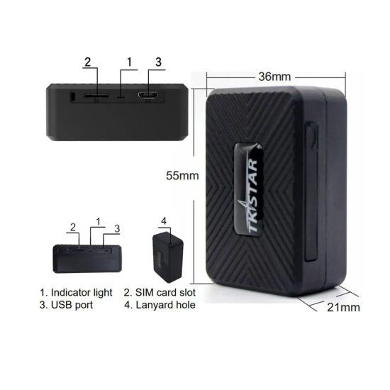 TKSTAR GPS Tracker TK913 1500mAh TKSTAR GPS Tracker TK913 1500mAh