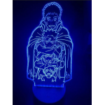 Διακοσμητικό Φωτιστικό 3D Illusion LED Naruto Πολύχρωμο