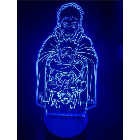 Διακοσμητικό Φωτιστικό 3D Illusion LED Naruto