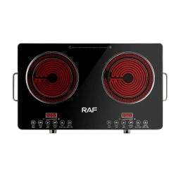Raf TS04171 Επιτραπέζια Εστία Κεραμική Διπλή Μπλε 48684975